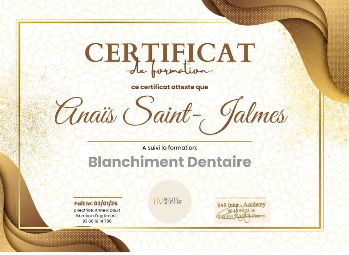 Certificates
