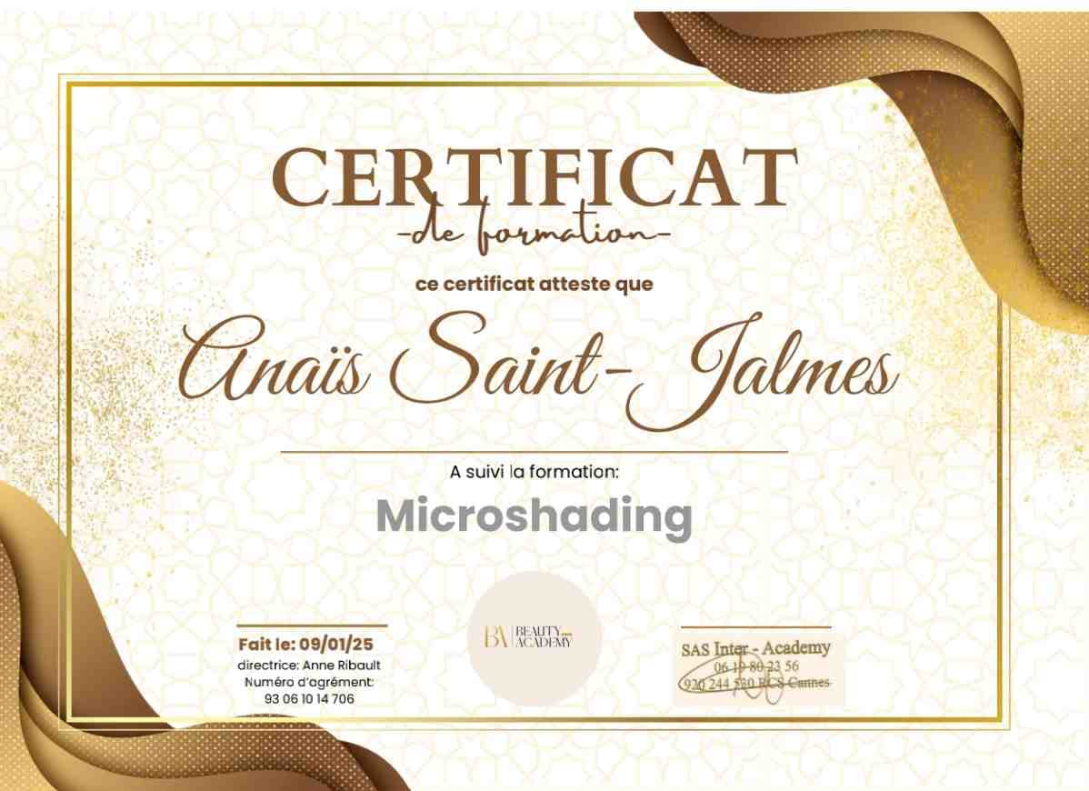 Certificates